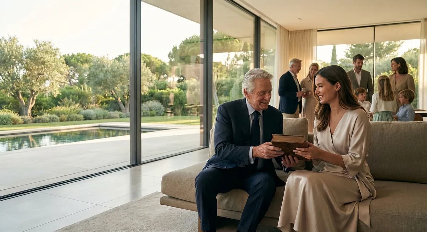 Transmission de patrimoine et PER dans un cadre luxueux et serein